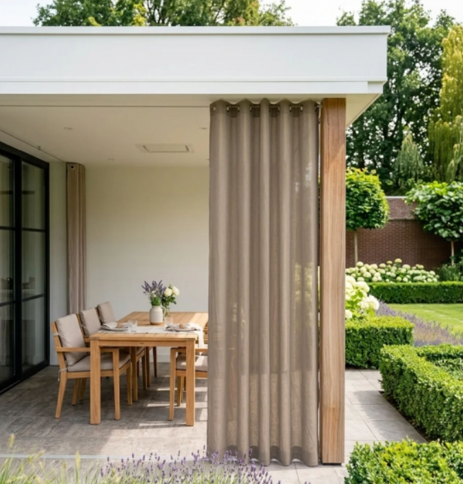Buitengordijnen (set van 2)