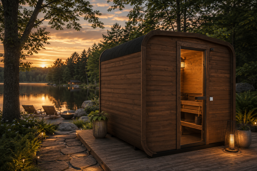 2M Cube sauna