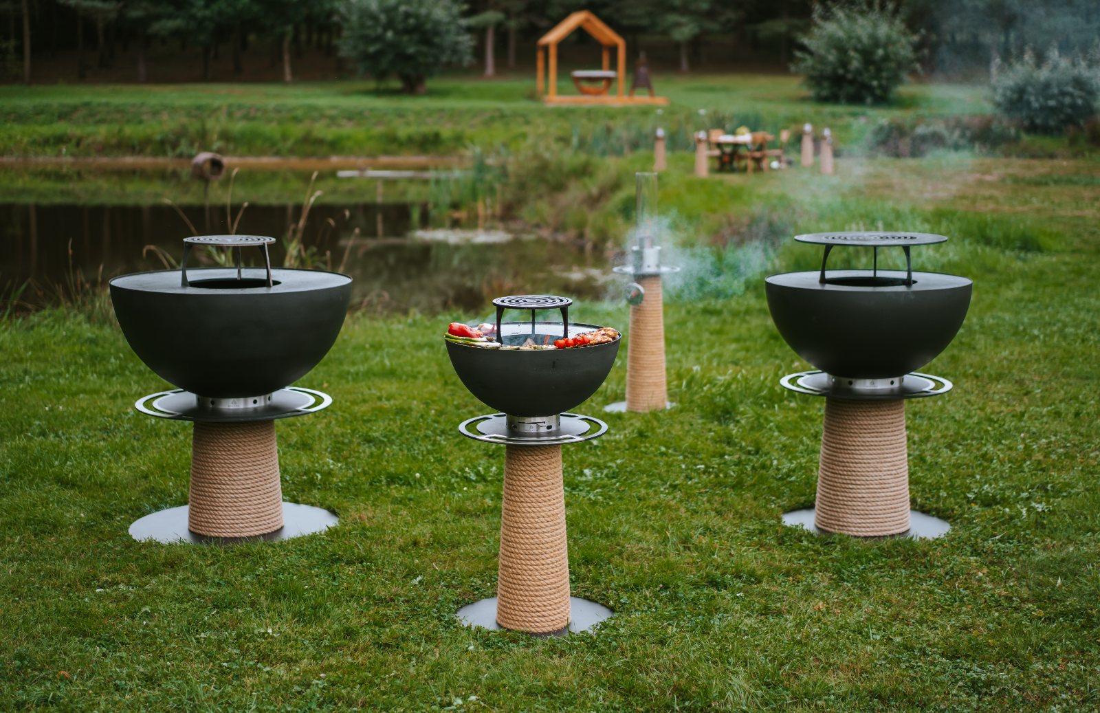 Juno plancha grills in drie maten 600, 800 en 1000