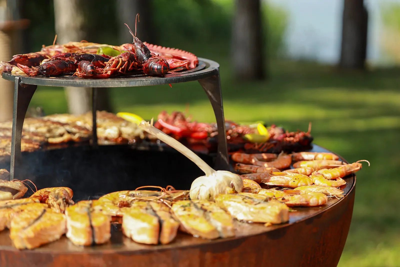 Koken op de Stilo plancha grill