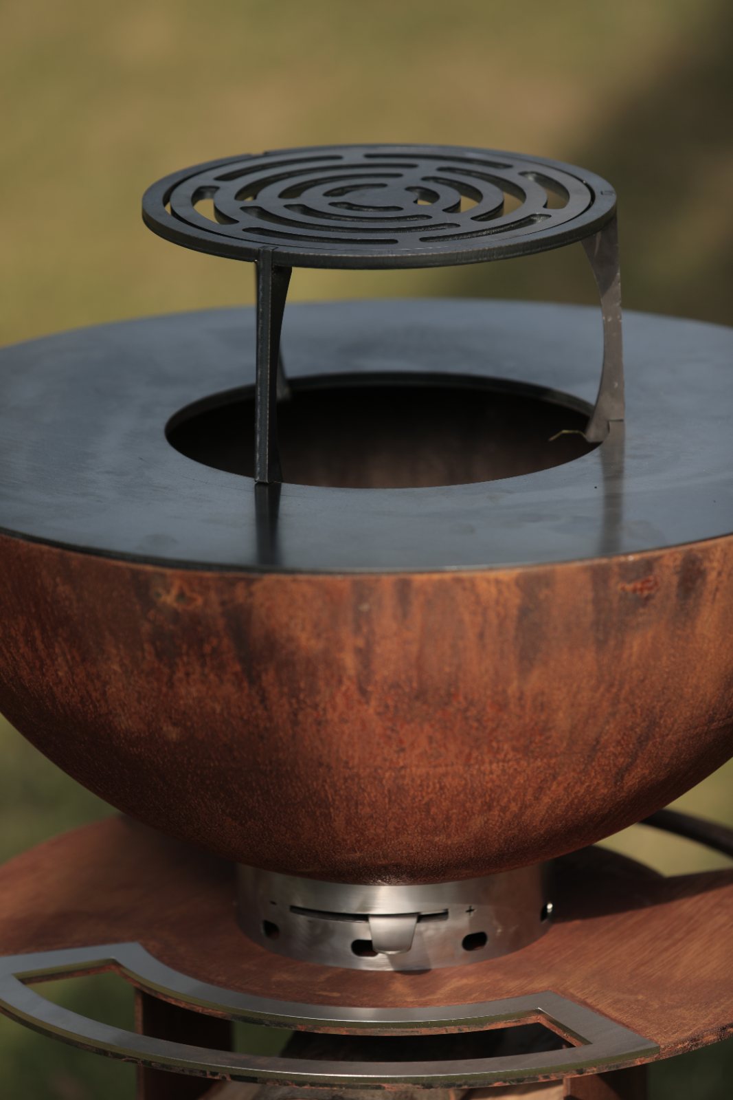 Stilo plancha grill met grillrooster